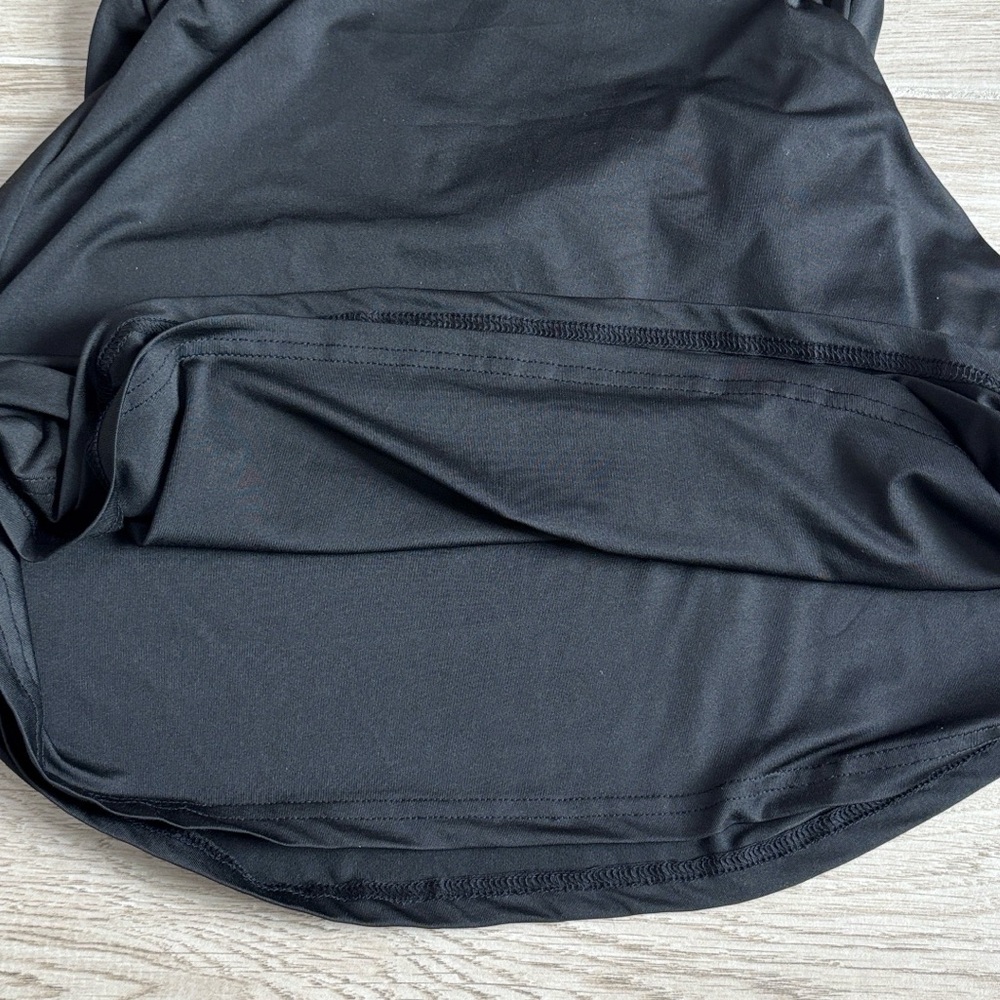 Thatssofetch Miami Maxi Mermaid Fitted Black Dress - image 7